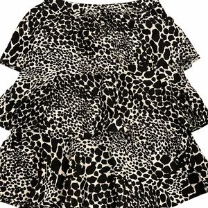 Who What Wear Cheetah print skirt size 16